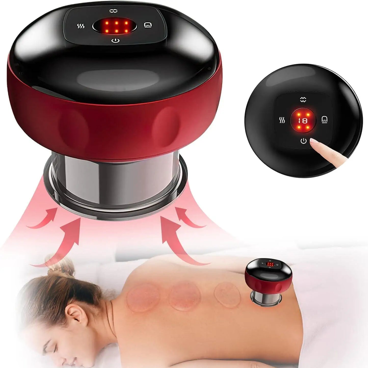 "🎄✨ Relax Navideño™: Masajeador con Toque de Luz™
